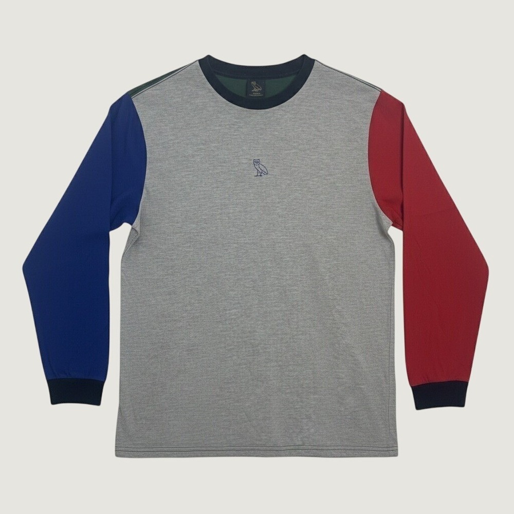 OVO Colourblock Rare Longsleeve T Shirt M